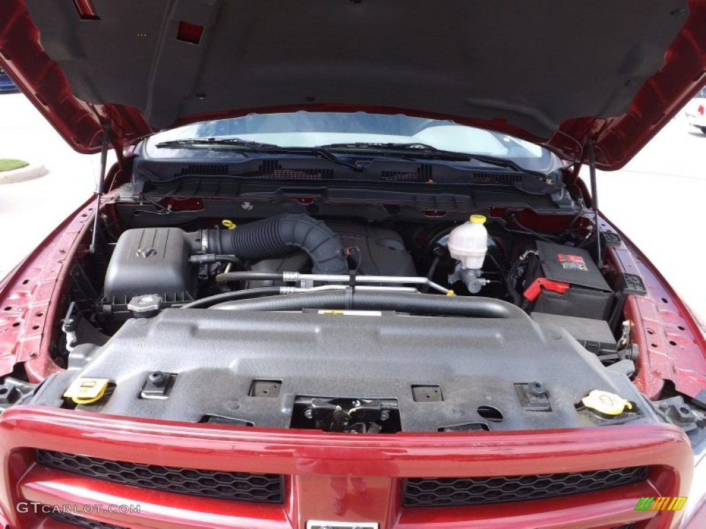 2012 Dodge Ram 1500 Express Quad Cab 4x4 5.7 Liter HEMI OHV 16-Valve VVT MDS V8 Engine Photo #71558389