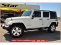 Stone White - Wrangler Unlimited Sahara 4x4 Photo No. 1