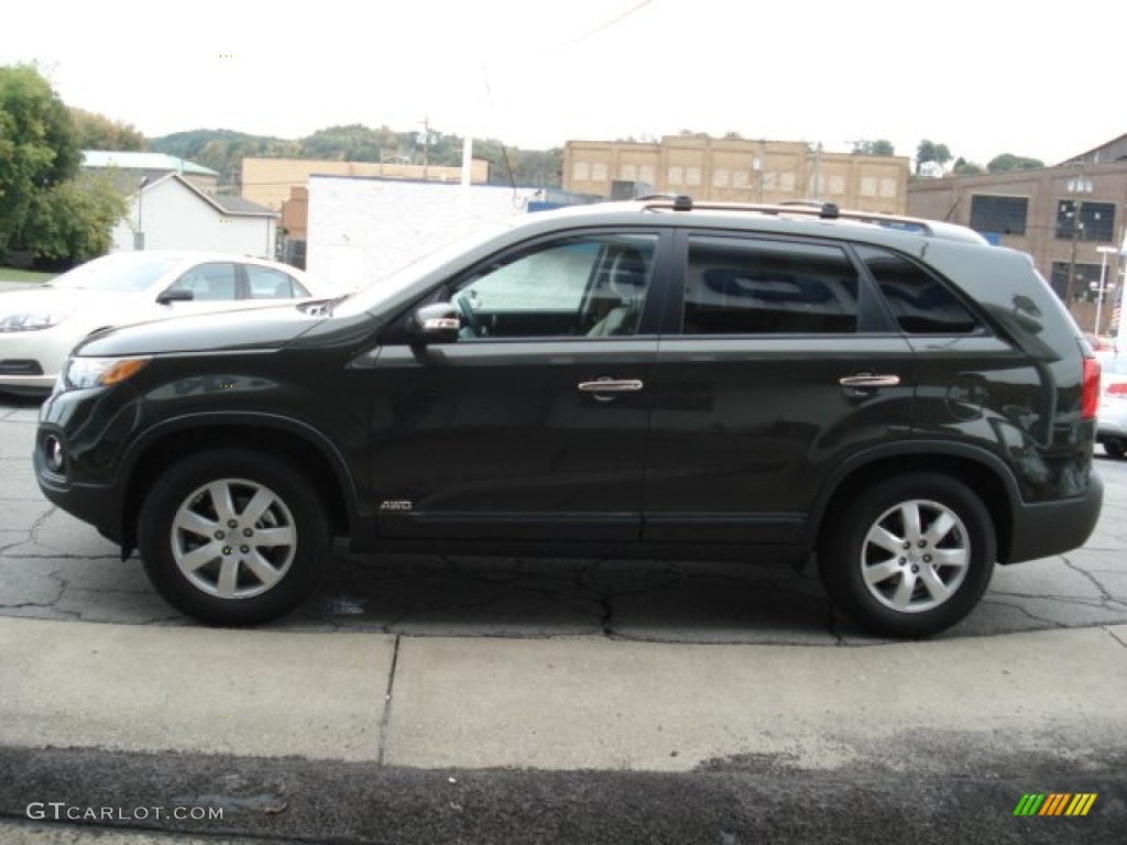 2013 Sorento LX AWD - Tuscan Olive / Beige photo #5