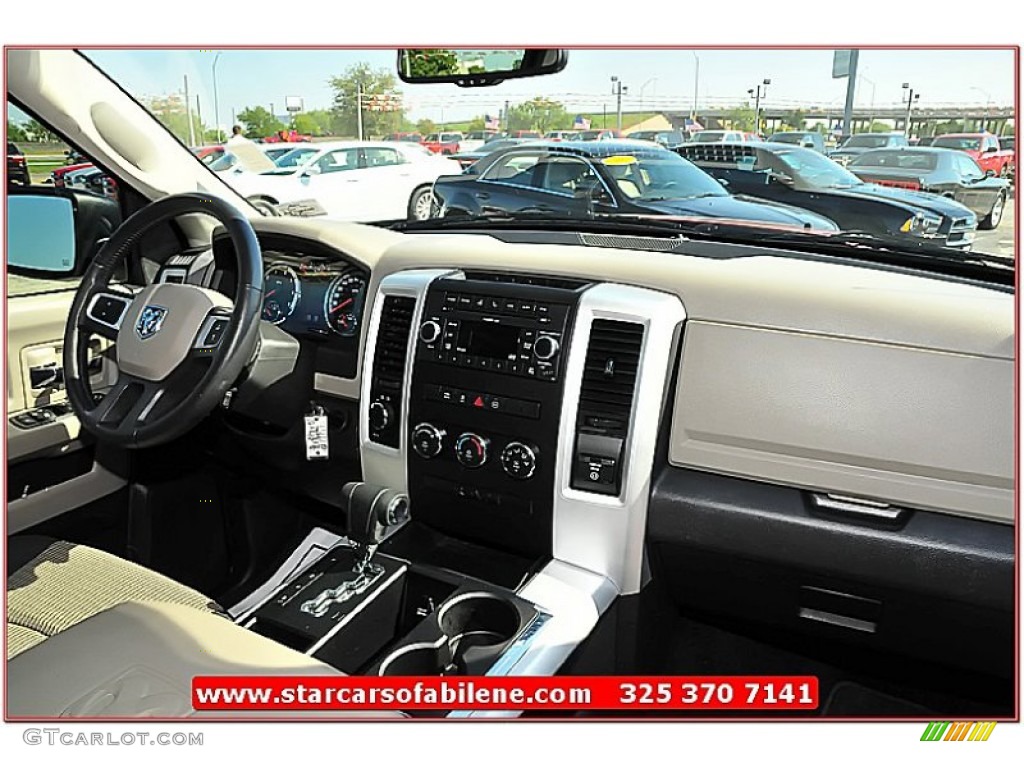 2010 Ram 1500 Lone Star Crew Cab 4x4 - Inferno Red Crystal Pearl / Dark Slate/Medium Graystone photo #23