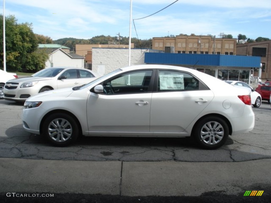 2013 Forte EX - Clear White / Stone photo #5