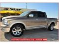 2010 Austin Tan Pearl Dodge Ram 1500 Laramie Crew Cab 4x4  photo #1