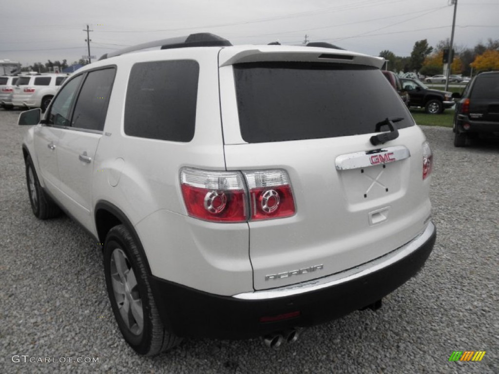 2012 Acadia SLT AWD - White Diamond Tricoat / Cashmere photo #13