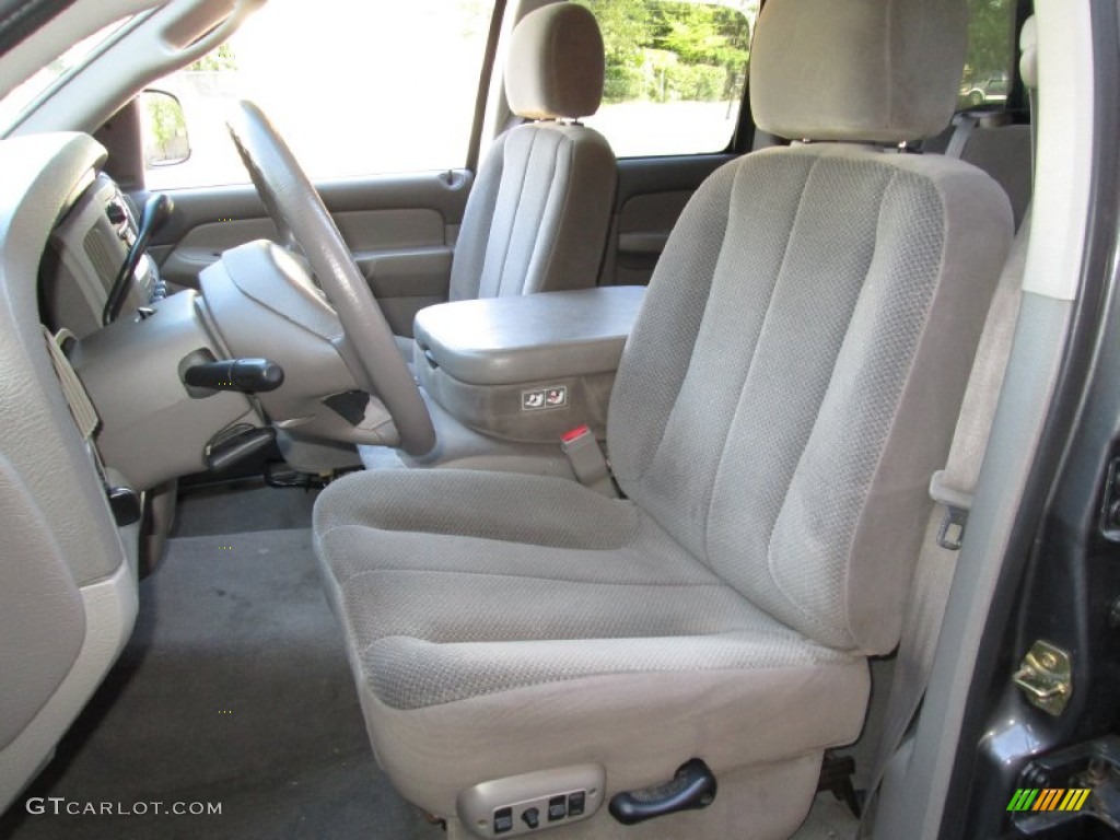 2003 Ram 1500 SLT Quad Cab - Graphite Metallic / Dark Slate Gray photo #13