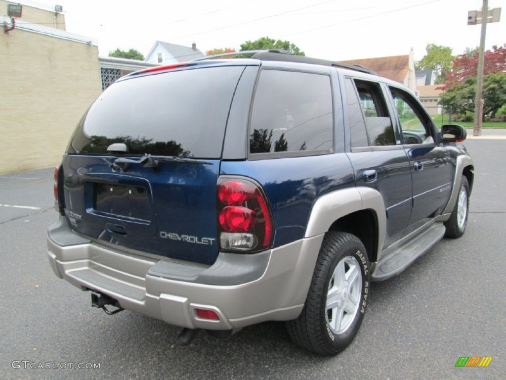 Indigo Blue Metallic 2002 Chevrolet TrailBlazer LTZ 4x4 Exterior Photo #71563030