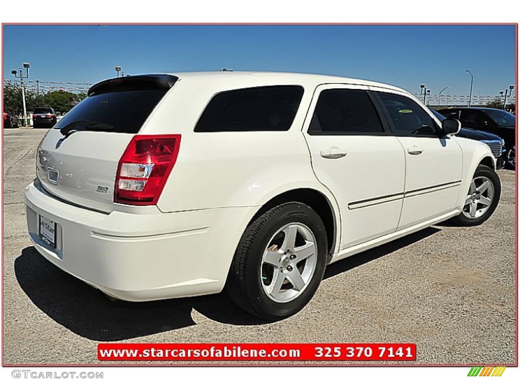 2008 Magnum SXT - Stone White / Dark Khaki/Light Graystone photo #5