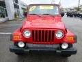 2006 Flame Red Jeep Wrangler Sport 4x4  photo #8