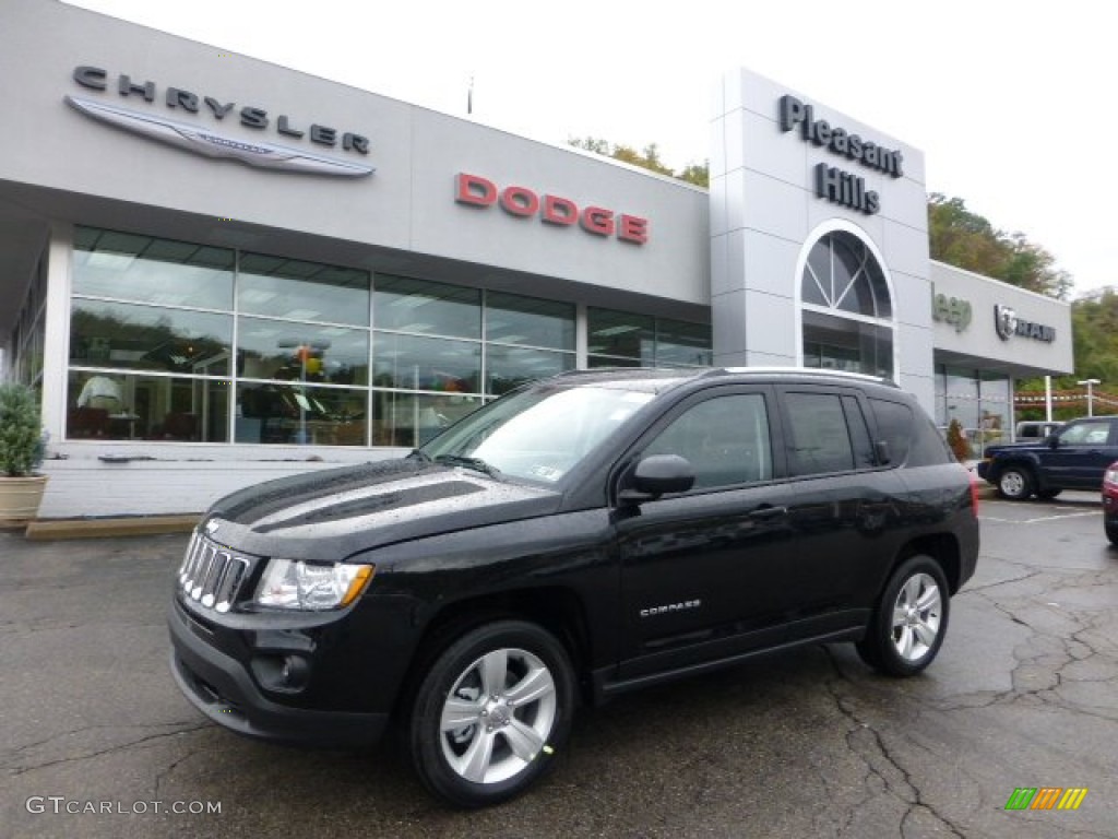 2013 Compass Sport 4x4 - Black / Dark Slate Gray photo #1