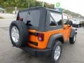 2013 Crush Orange Jeep Wrangler Sport S 4x4  photo #5