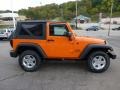 2013 Crush Orange Jeep Wrangler Sport S 4x4  photo #6