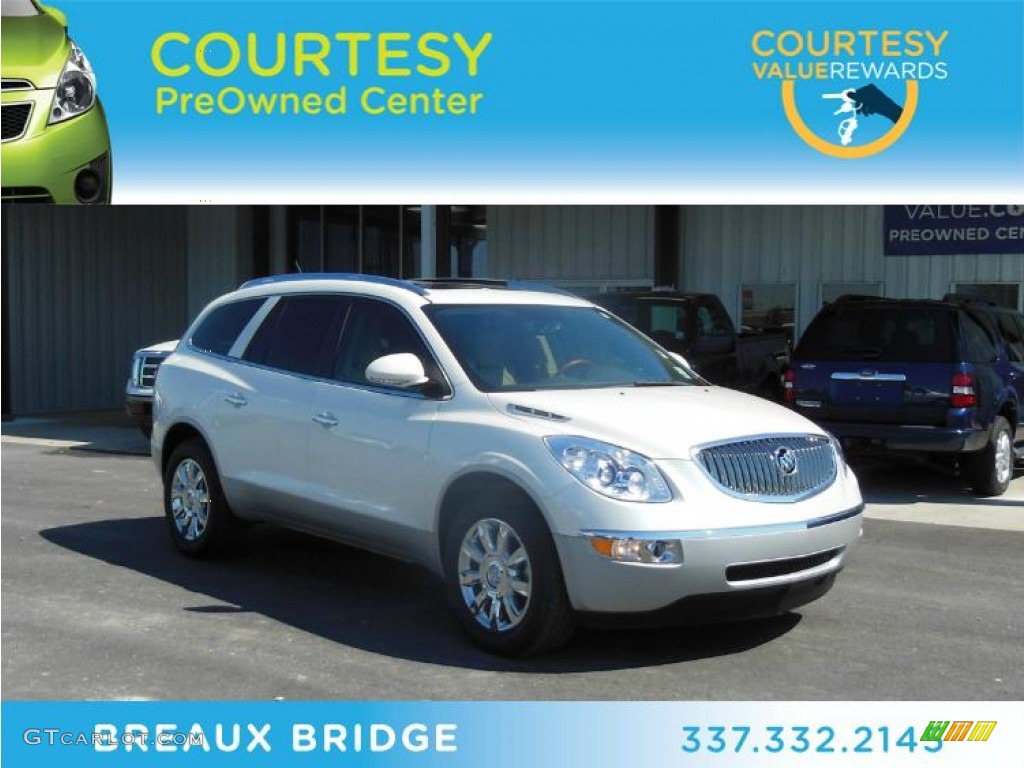 White Opal Buick Enclave