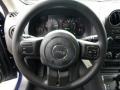Dark Slate Gray 2013 Jeep Patriot Sport 4x4 Steering Wheel