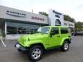 Gecko Green 2013 Jeep Wrangler Sahara 4x4
