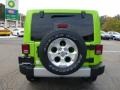 2013 Gecko Green Jeep Wrangler Sahara 4x4  photo #4
