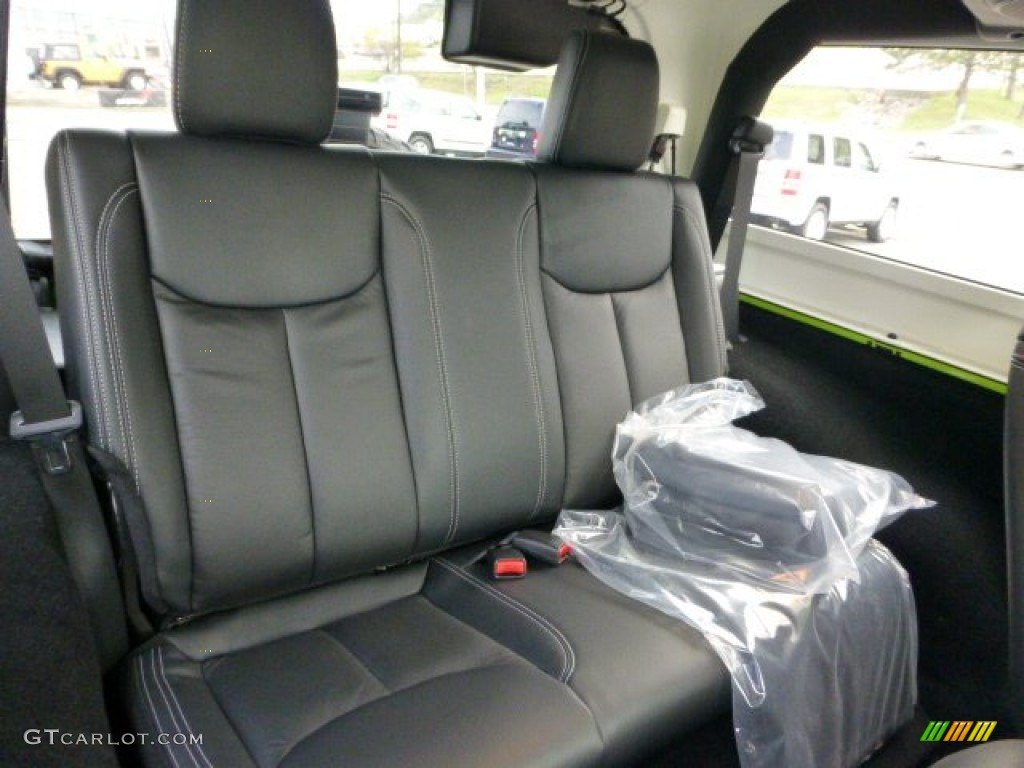 2013 Jeep Wrangler Sahara 4x4 Rear Seat Photo #71565646