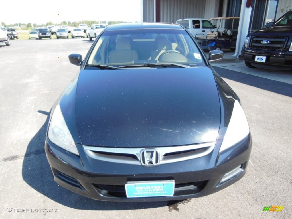 2006 Accord LX V6 Sedan - Nighthawk Black Pearl / Ivory photo #2