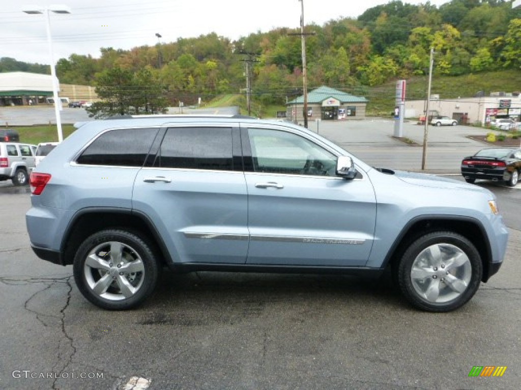 Winter Chill Pearl 2013 Jeep Grand Cherokee Limited 4x4 Exterior Photo #71565757