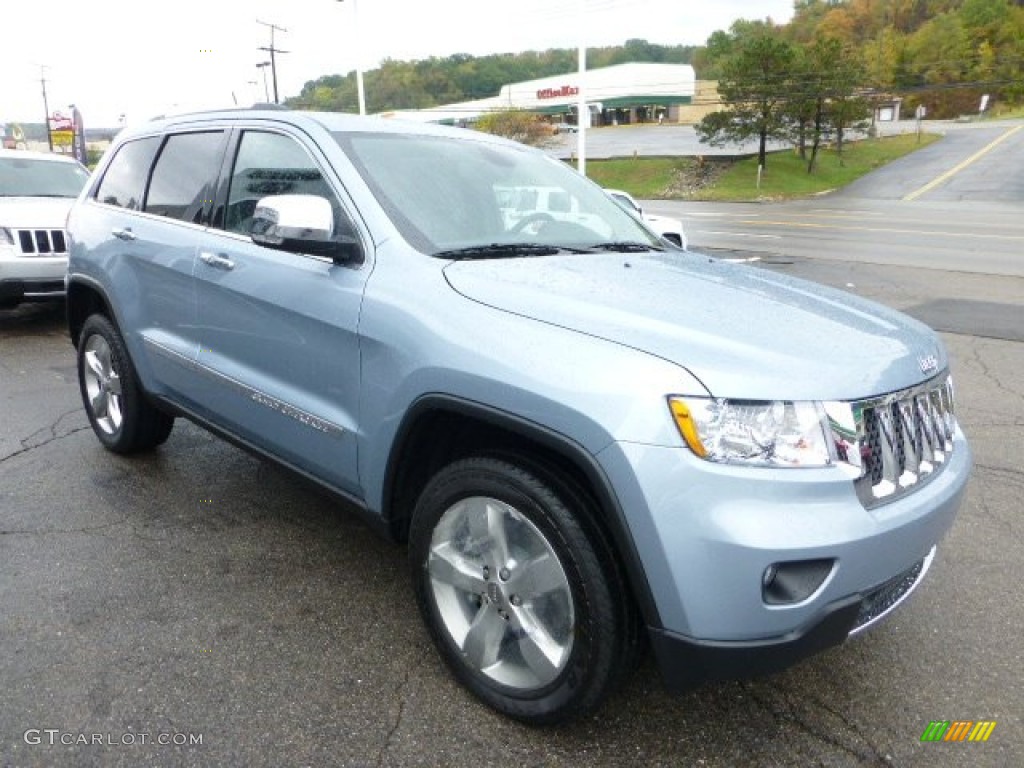 Winter Chill Pearl 2013 Jeep Grand Cherokee Limited 4x4 Exterior Photo #71565766
