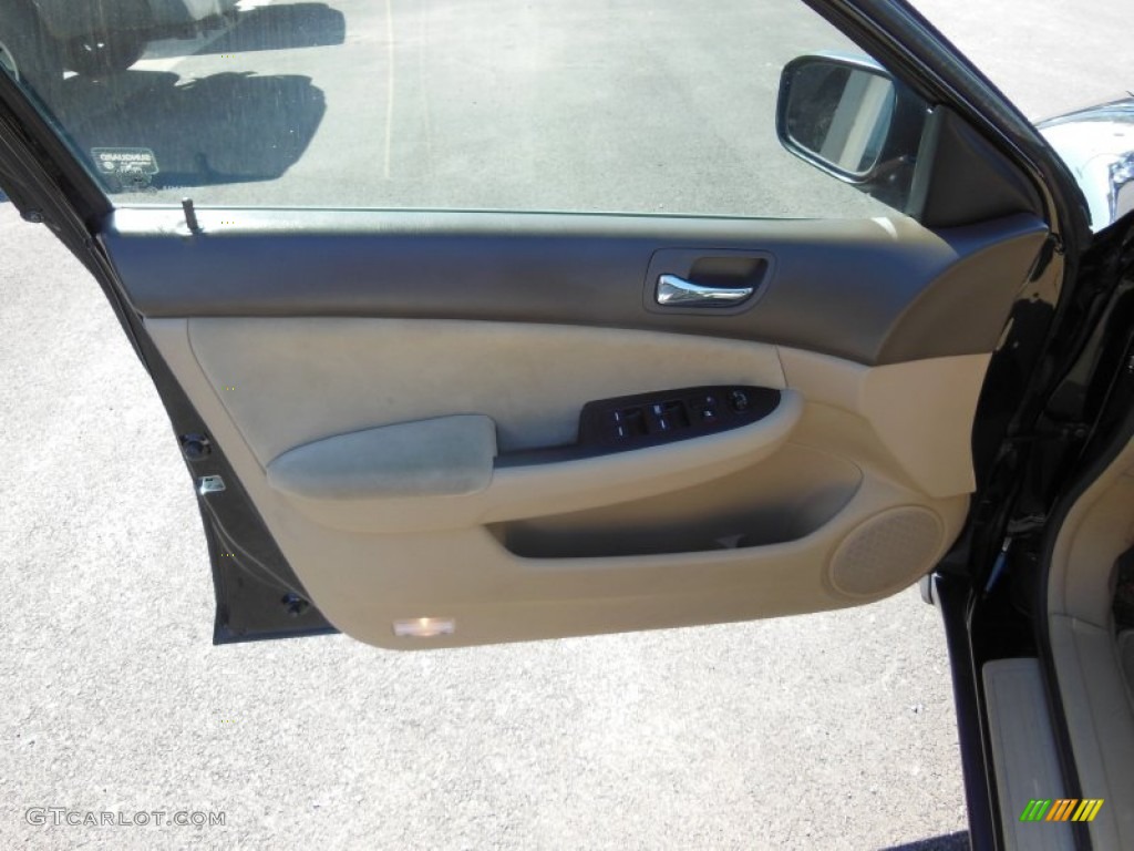 2006 Accord LX V6 Sedan - Nighthawk Black Pearl / Ivory photo #14