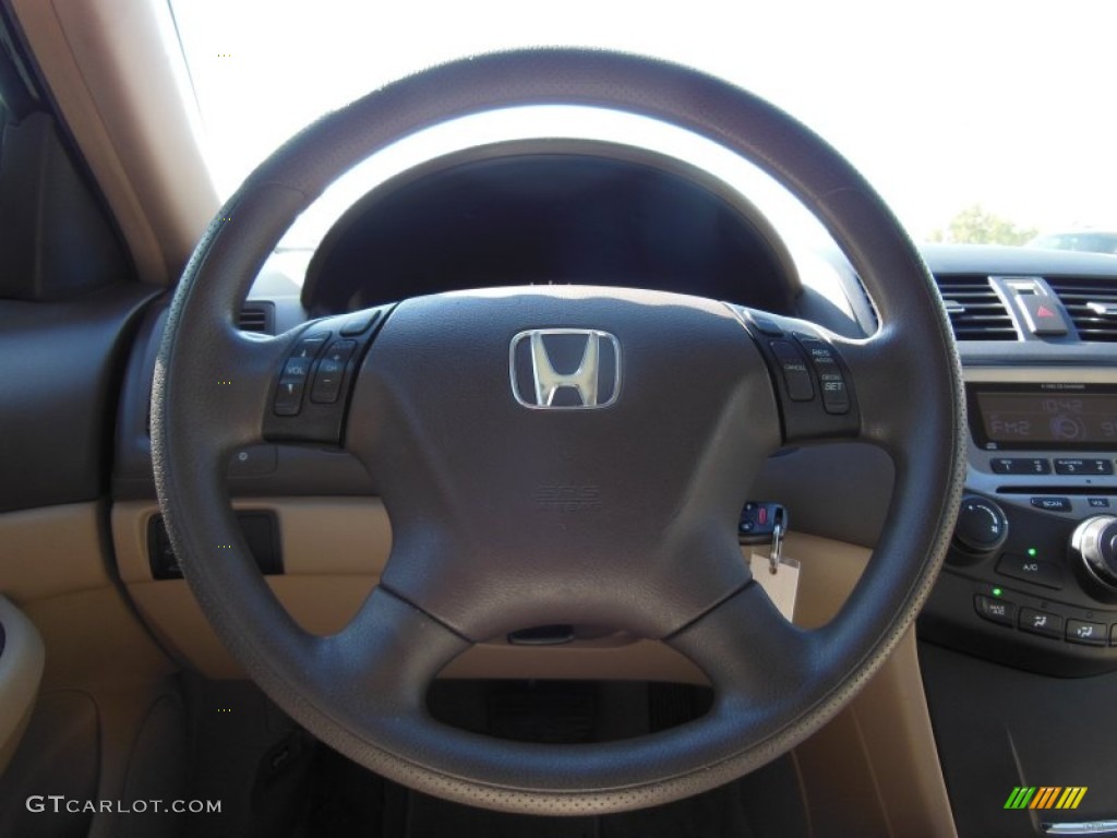 2006 Accord LX V6 Sedan - Nighthawk Black Pearl / Ivory photo #15