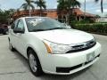 White Suede - Focus S Sedan Photo No. 1
