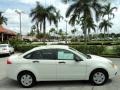 White Suede - Focus S Sedan Photo No. 5