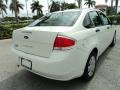 White Suede - Focus S Sedan Photo No. 6