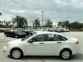 White Suede - Focus S Sedan Photo No. 12