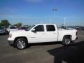 2008 Summit White GMC Sierra 1500 SLE Crew Cab  photo #5