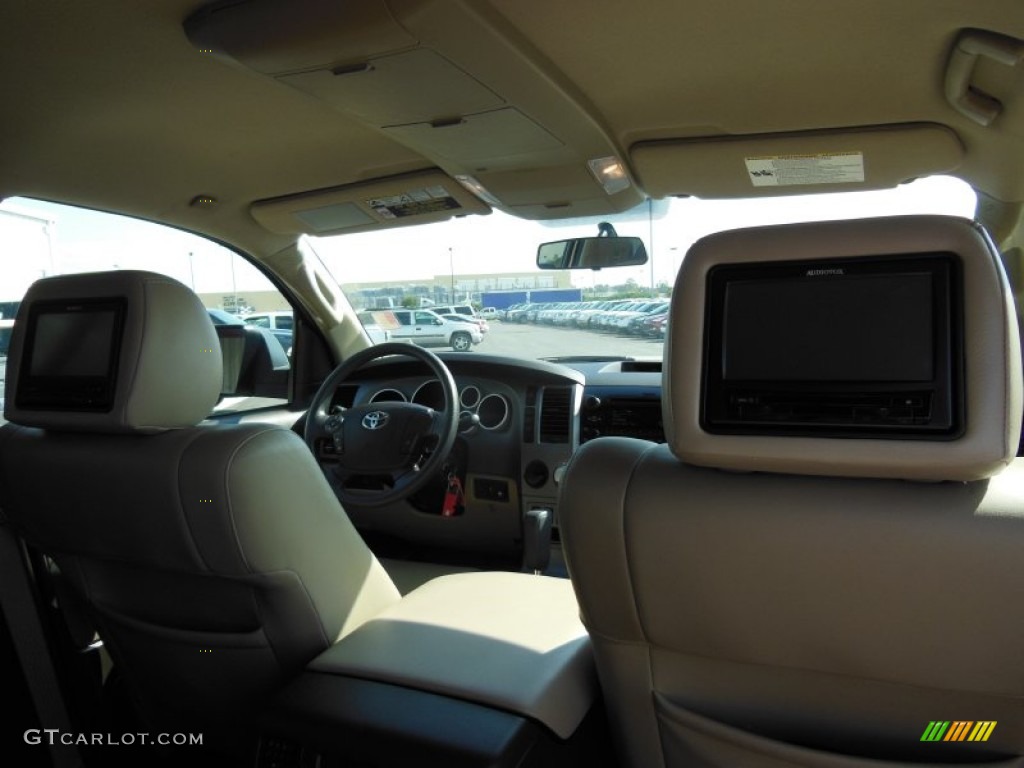 2010 Tundra SR5 CrewMax - Sandy Beach Metallic / Sand Beige photo #10