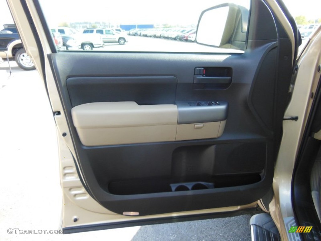 2010 Tundra SR5 CrewMax - Sandy Beach Metallic / Sand Beige photo #15