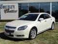 White Diamond Tricoat - Malibu LTZ Sedan Photo No. 1