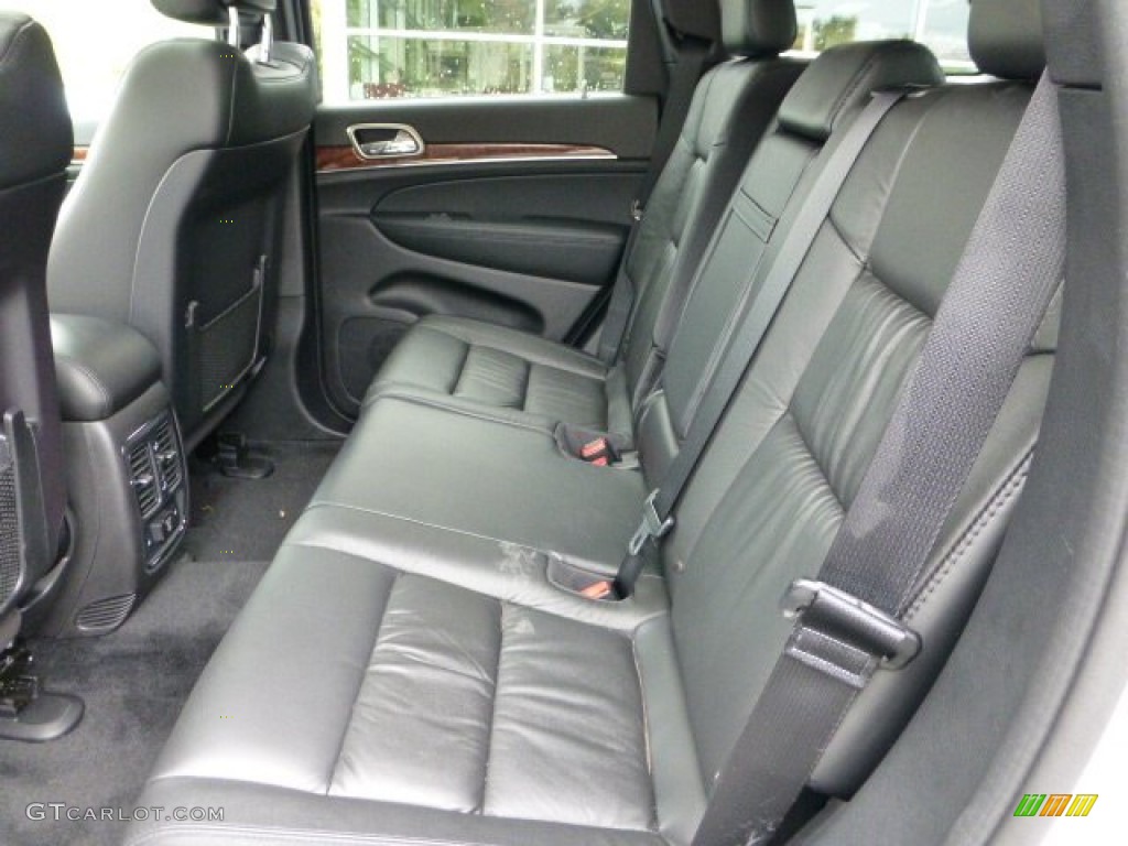 Black Interior 2013 Jeep Grand Cherokee Limited 4x4 Photo #71567680