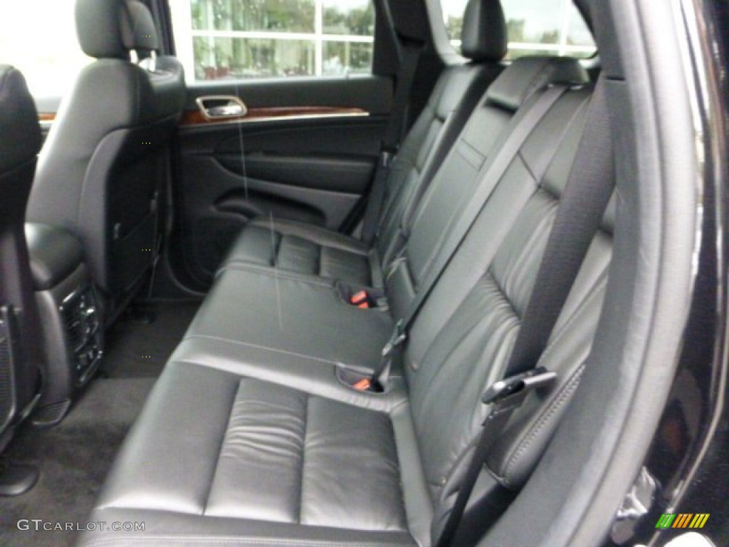 Black Interior 2013 Jeep Grand Cherokee Limited 4x4 Photo #71568367