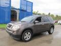 Medium Brown Metallic 2009 GMC Acadia SLE