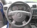 Ebony 2011 Chevrolet Colorado LT Extended Cab 4x4 Steering Wheel