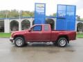 2010 Merlot Jewel Metallic GMC Canyon SLE Extended Cab 4x4  photo #2