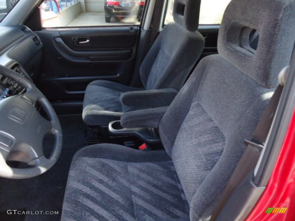 2001 CR-V EX 4WD - Milano Red / Dark Gray photo #4
