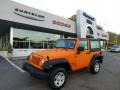 2012 Crush Orange Jeep Wrangler Sport 4x4  photo #1