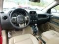 Dark Slate Gray/Light Pebble Beige Prime Interior Photo for 2012 Jeep Compass #71570209