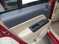Dark Slate Gray/Light Pebble Beige 2012 Jeep Compass Limited 4x4 Door Panel