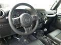  2012 Wrangler Call of Duty: Black Sedosa/Silver French-Accent Interior 