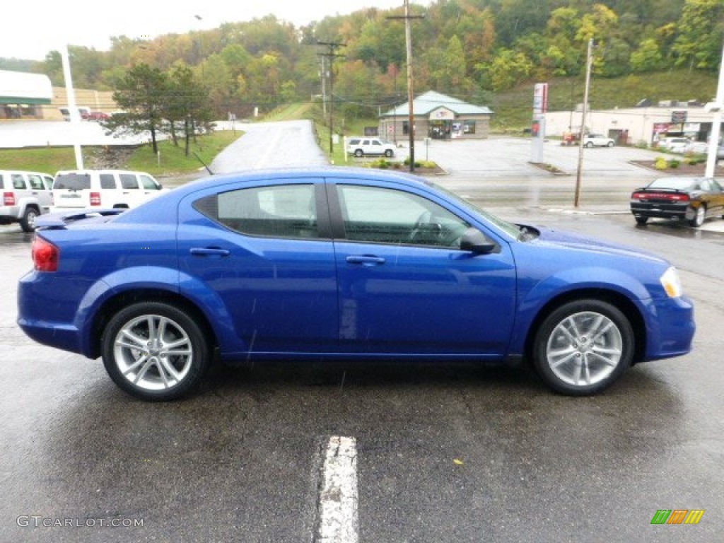 Blue Streak Pearl 2013 Dodge Avenger SE V6 Exterior Photo #71571832