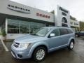 2013 Winter Chill Pearl Dodge Journey SXT AWD  photo #1