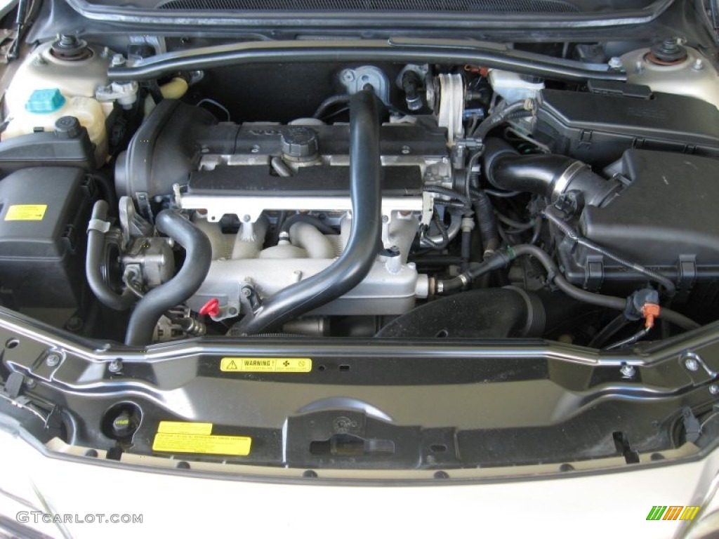 2005 Volvo S80 2.5T 2.5 Liter Turbocharged DOHC 20-Valve 5 Cylinder Engine Photo #71572157