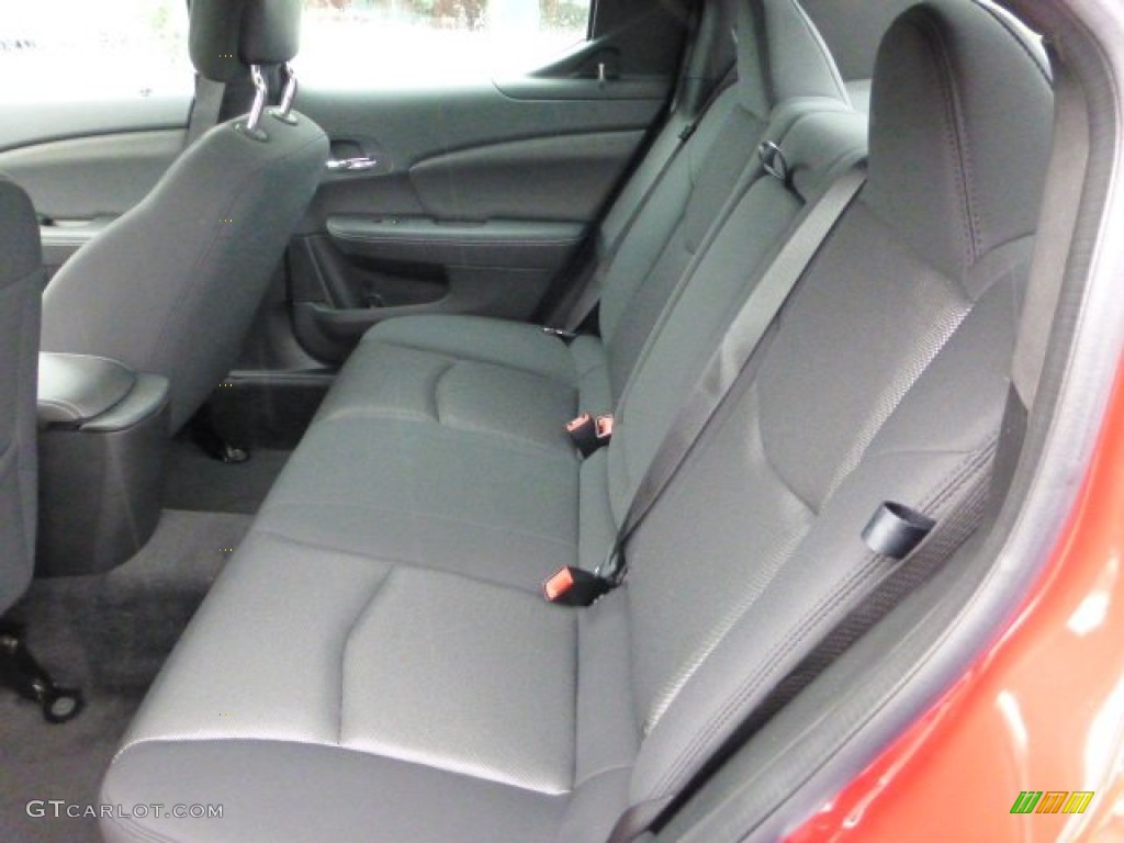 Black Interior 2013 Dodge Avenger SXT V6 Photo #71572703