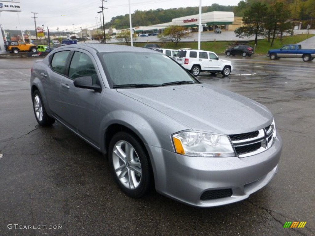 Billet Silver Metallic 2013 Dodge Avenger SE V6 Exterior Photo #71572826