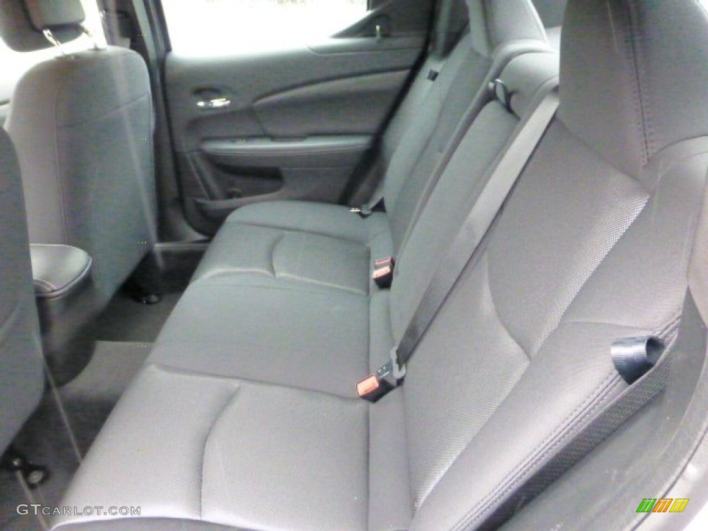 2013 Dodge Avenger SE V6 Rear Seat Photos