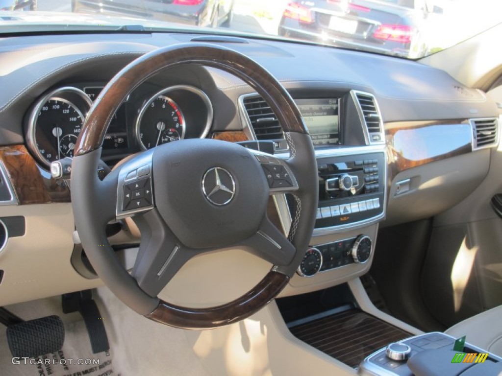 2013 Mercedes-Benz GL 450 4Matic Almond Beige Dashboard Photo #71573168