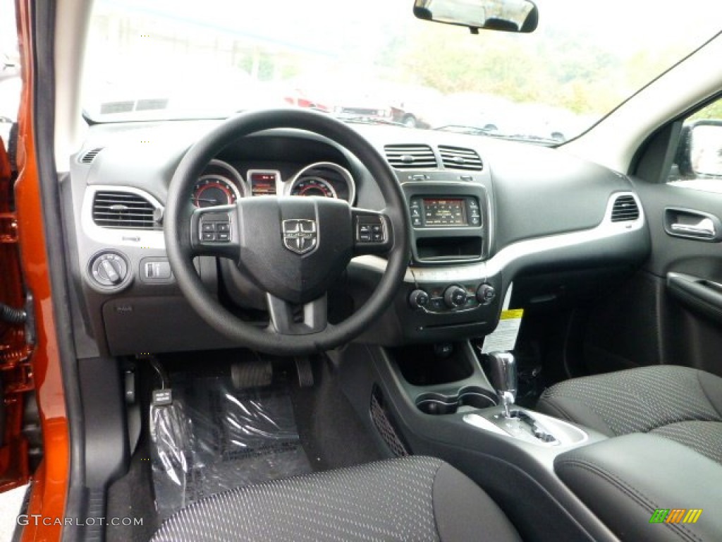 Black Interior 2013 Dodge Journey SXT AWD Photo #71573369